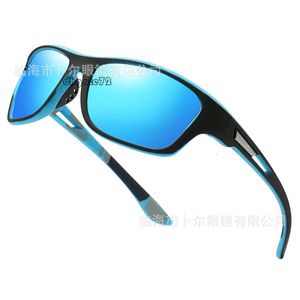 Солнцезащитные очки мужчины Новое пыльно-пыльности зеркало для велосипедного велосипеда, спорта, рыбалки, мужских поляризованных цветных солнцезащитных очков, водительские очки