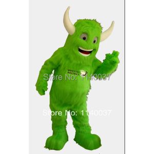 green monster mascot custom anime kits mascotte theme fancy dress carnival costume Mascot Costumes