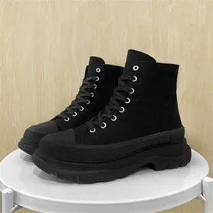 Casual Shoes 41-42 ökar höjden Mäns sneakers Black Boot Summer Men Sport First Degree Brand Est