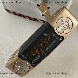 Голф -клуб ключ высочайший качество 24ss My Girls, Ladies Golf Clubs, Star Dollar Element Black Gold Putter 729