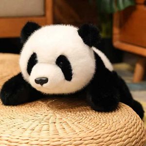 Плюшевые подушки kaii комфорт мягкий животный плюшевый бросок подушки белого медвежьего медведя Панда, лежащая на фаршированной подушке куклы животных, украсить комнату59f