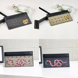 Mini plånbok väska charm brun canvas pocket arrangör lyxdesigner marmont handväska mode kvinnor män äkta läder purses mens nyckel ri 283e