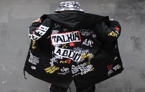 April Momo Autumn Kurtka MA1 Bomber Coat Chiny mają Hip Hop Star Swag Tyga Ourowear Coats Streetwear Overcoats Hombre 2010235196948