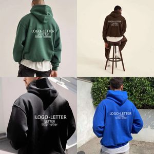 Fleece Warm Rep Hoodie Designer Hoodies Grafik Männer Frauen Hoody für Männer Damenkleidung Designer schwarz grün braun blau weißer Hoodie Xatclothing