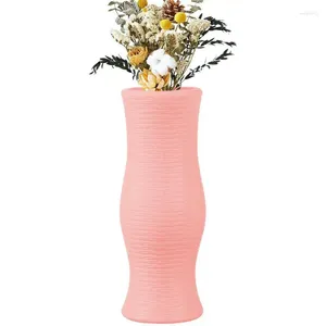 Vasen Blüten Vase Minimalismus Stil Blumener moderner trockener Behälter Herzstück Akzent für Wohnzimmer Kaminschelfschelftisch