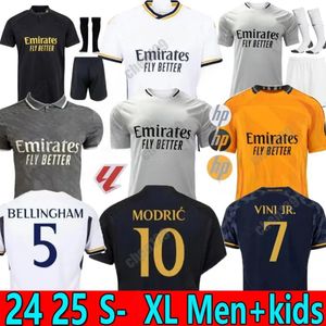 Bellingham Soccer Jerseys Real Madrids 24 25 Football Shirt Vini Jr Camavinga Alaba Hazard Asensio Modric Marcelo Final Football Closeys Camiseta Men Kids Kit