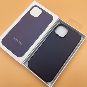 الحالات المغناطيسية PU Case for iPhone15 14 13 12 Pro Max Magnetic Cover مقاومة للماء