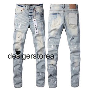 Lila Marke Jeans American High Street Blue Distriente4S8V