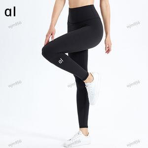A10 Yoga Spodnie Wyrównaj legginsy Kobiety Szorty Przycięte spodnie Stroje Lady Ladies Pantness Noszenie dziewcząt bieganie legginsy Gym Slim Fit Ninth Brak niezręcznej skóry skokowej