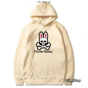 bunny psyco hoodie Mens Hooded Sweatshirt Designer Womens Colourful Loose High Quality Hoody Psyco Bunny Warm Rabbit Hoodie fashion Spring Autumn Streetwear 492