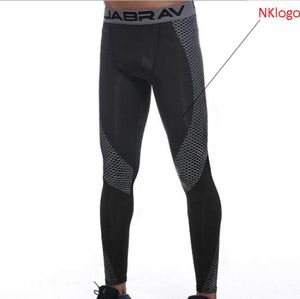 Nuovo Autumn Winter Sport Gym Fitness Fitness Football Football Allenamento per patchwork Skinny Patchwork Pantaloni da gambe Men1291152