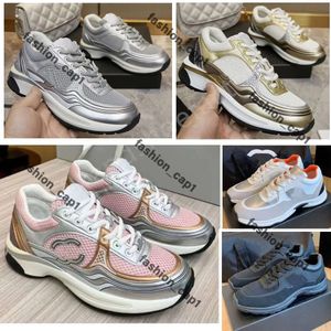 Mit Box Designer Running Shoes Chaussures Marke Sneakers Womens Lace-up Casual Shoes Classic Trainer SDFSF Fabric Suede Effekt City GSFS Channel Chanells Schuh 973