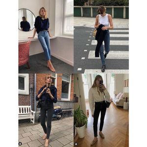 Bwideas 24 Spring/summer Focus Fk Sport Four Color Skincare Slim Fit Cropped Jeans