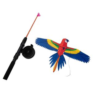 Accessori per aquiloni 1 set di cartone animato da giardino con cartone animato Kites Outdoor Sky Childrens Toys Dynamic Kites Dynamic Childrens Toys WX5.21