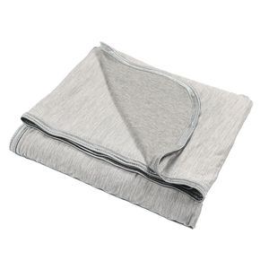 Double layer cold blanket cotton spring summer office sofa nap blanket cool blanket