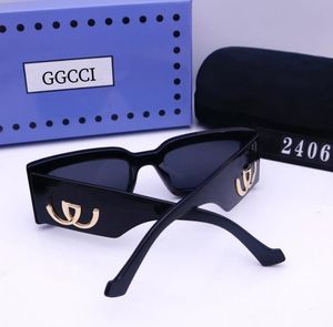 Óculos de sol GGCCC Brand Men's Advanced Metal Frame Glasses Caixa de sol opcional haikyuu gótico tendem a curlywigs Donkey Color