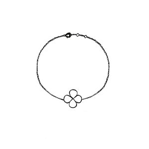 Designer de luxo Lado duplo Four Clover Charm Bracelect