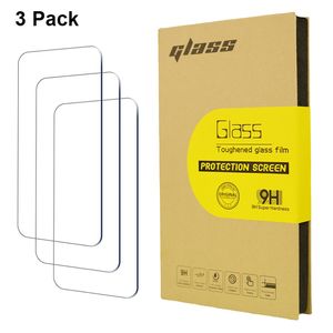 3 упаковки HD Temdered Glass для iPhone 15 Pro Max 14 плюс 13 12 11 XR 7 8 Samsung A35 A25 A15 5G Защитник экрана Anticration