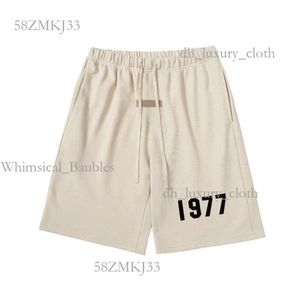 Essentialsclothing Shorts Herren 1977 Shorts Brief gedruckter trendiger Designer Kurzpants Casual Fashion Essentsshorts Sommermänner Essen kurze Hosen für Herren 611