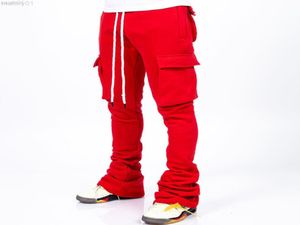 2021 OEM gym blank heavy weight wholale jogger trouser custom fce casual stacked sweat men8349261