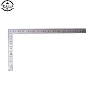 Metall Steel Right Angle Ruler Engineers Prova Square Set Woodworking Wood Measuring Tool 90 Degrees Mätinstrument