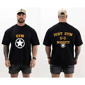 Joggers Summer Thavage Muscular Cbum Men T-shirt Sports Cotton Cotton Round Neck T-shirt Gym Running Bodybuilding Short Short Maniche M521 25