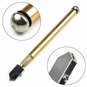 Diamond Glass Cutter Tool With Anti-Scid Handle Steel Blade Cutting Tool Glass Cutter With Carbide Wheel Hand Tool Part