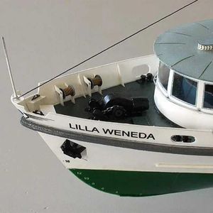 Electric/RC Boats Self assembling Polish coastal ferry model DIY 3D ferry coastal Wenda Papercraft ship game 3D model puzzle ship component Z7D8