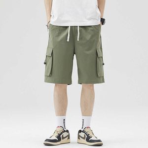 2024 Sommer Neue Herren losen lässiger 5/4 Shorts und Shorts Shorts Männer