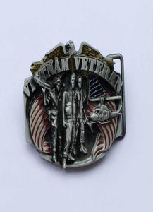 Vietnam Veterans Men039s Gürtelschnalle SWBY652 Brandneuer Zustand für 4 cm Wideth Belt mit kontinuierlich Stock 9427904 geeignet