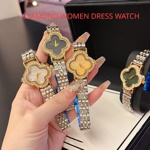 Swiss Women Watches Quartz Movement Japan Battery Follower Case Fashion Lady Watch Rostfritt Steel Original Clasp Waterproof Designer Wirstwatch Montre de Luxe