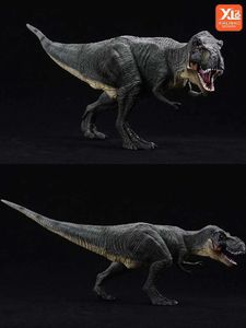 Новинка игры Jurassic Dinosaur World Brinquedo Mosasaurus Velociraptor T-Rex Animasl Model Figures Kid Toy Gift Y240521