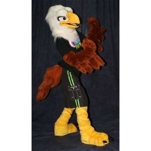 Sport eagle masoct hawk falcon highschool custom costume anime kit mascotte theme fancy dress N40771 Mascot Costumes