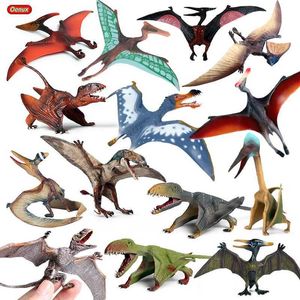 Yenilik Oyunları Oenux Classic Jurassic Dinozor Brinquedo Quetzalcoatlus ljahjas pterodactyl aksiyon figürleri hayvanlar model pvc koleksiyonu çocuk oyuncak y240521