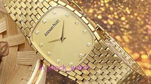IAoiPi Watch Luxury Designer 18K Diamond Manual Mechanical Womens Watch 27mm FYOKY