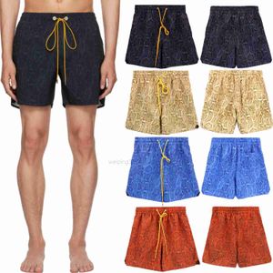 Designer Shorts Mens Shorts Rhude Rhude Shorts for Men Short Serpentine Pants Loose Casual Beach Short Drawstring Mens Women Sweatpants Knee Length Pant Fashion Str