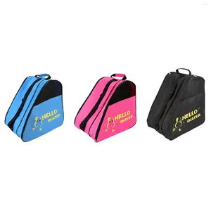 Outdoor Bags Roller Skates Storage Bag Portable Tote Pouch Container Backpack Shoulder Carrying For Men Women Kids Child