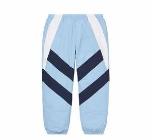 Högkvalitativ designer Super 20SS Paneled Track Pant Fashion Premium ColorBlock Contrast Track Pants1041249