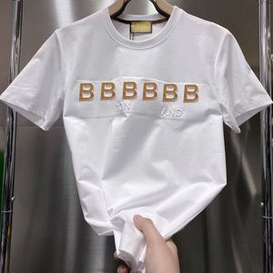 デザイナーメンズ女性TシャツグラフィックティーサマーマンTシャツの手紙印刷された因果通り