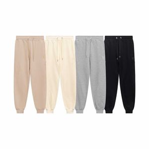 Calça Amis Francês Moda Francesa Little Love Sports Logo e Lazer Algodão Puro Bolso de Backaided Cintura elástica para homens Mulheres 7JIP