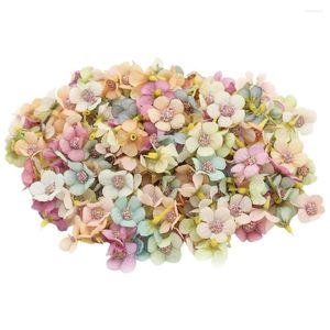 Decorative Flowers 50 Pcs Peony Simulation Silk Flower Head Fake Artificial Peonies Bulk Simulate