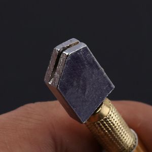 ガラスカッターダイヤモンドカッターヘッドスチールブレード切削工具供給手動ツールカットのための175mmハンドル175mmハンドル