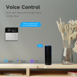 Tuya Smart Home Thermoregolator WiFi Termostato a pavimento caldo per il controllo del riscaldamento elettrico Caldatura a gas Yandex