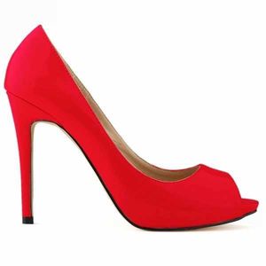 Dress Shoes Platform Women Pumps Summer 11cm Sexy Open Toe High Heels Sandals Elegant Peep Toes Pumps Wedding Shoes Plus Size H240521 XJ95