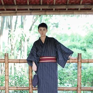 Этническая одежда японская кимоно для мужчин самурай традиционная с длинным рукавом сцены сцены