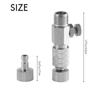 16st Airbrush Adapter Set, Airbrush Adapter, Quick Release Connector, Airbrush Spray Cleaning Tool for Air Compressor