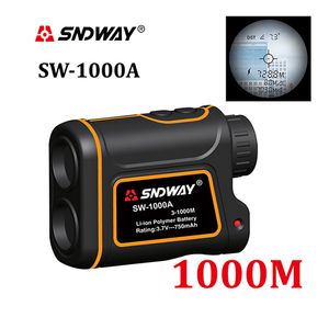 Sndway Telescope Laser Range Finder Digital Distance Meter Hunting Monocular Golf RangeFinder 600M 1000M 1500Mルーレットメジャー