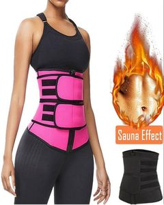 Mulheres Treinador de cintura Neoprene Cinturão Shaper Shaper Perda de peso Cincher Tummy Control Strap Shaphewear Sweat Sweat Fat Burning Curdle 24451970