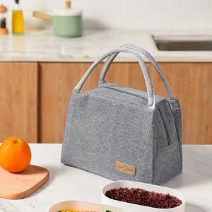 Runhui's New Oxford Cloth Lunch Bag, Outdoor Picnic Bag, Portable Meal Bag, Lunch Bag, Large Thermal Bag, Ice Bag