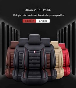 Car Seat Covers WZBWZX Universal Leather Car Seat Cover For Volkswagen All Models Polo Golf 7 Tiguan Touran Jetta CC Beetle Vw Car-Styling 5 Sea T240520